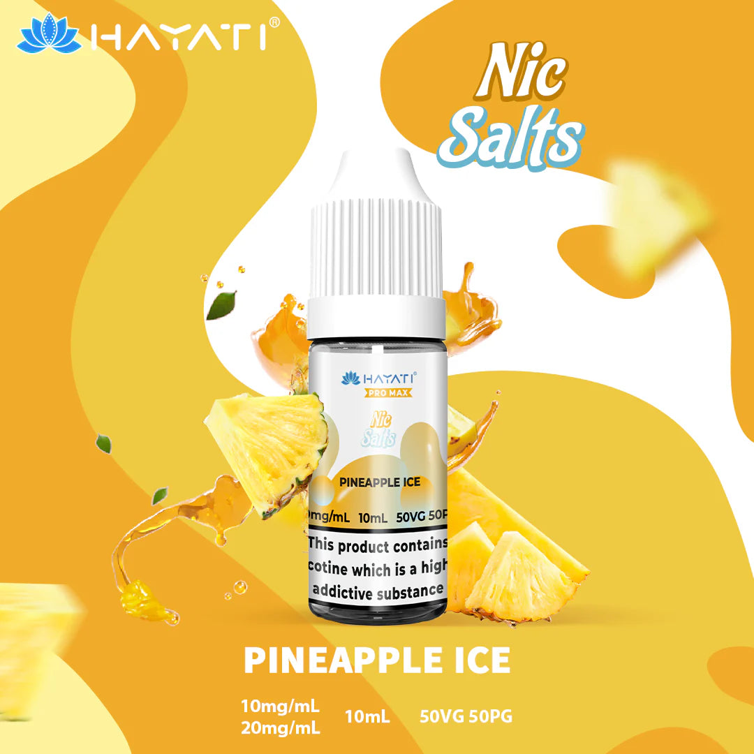 Hayati Pro Max 20mg Nic Salt 10ml (Pack of 10)
