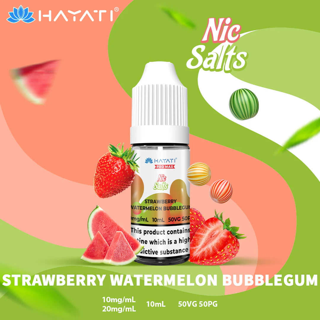 Hayati Pro Max 20mg Nic Salt 10ml (Pack of 10)