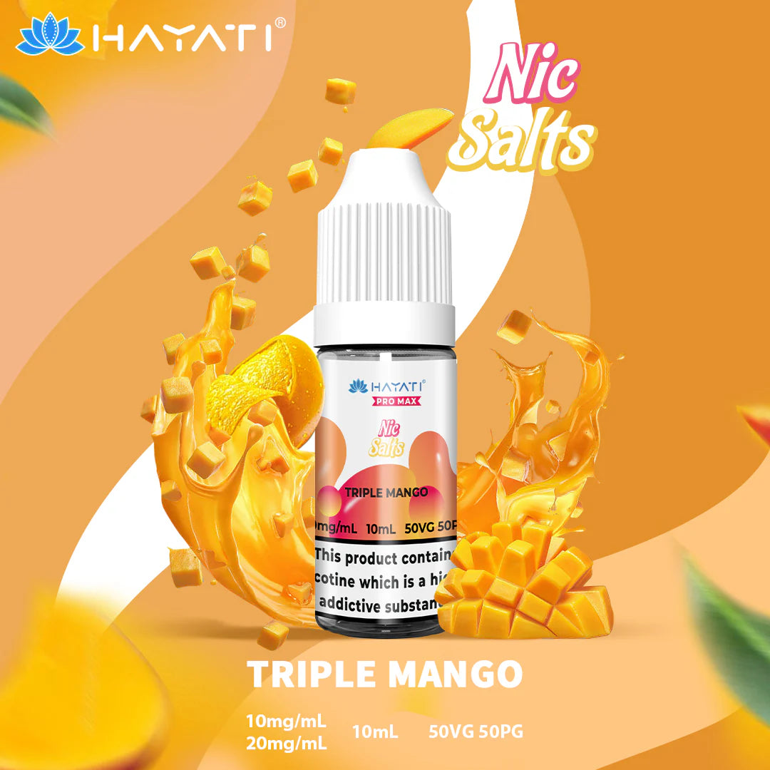 Hayati Pro Max 20mg Nic Salt 10ml (Pack of 10)