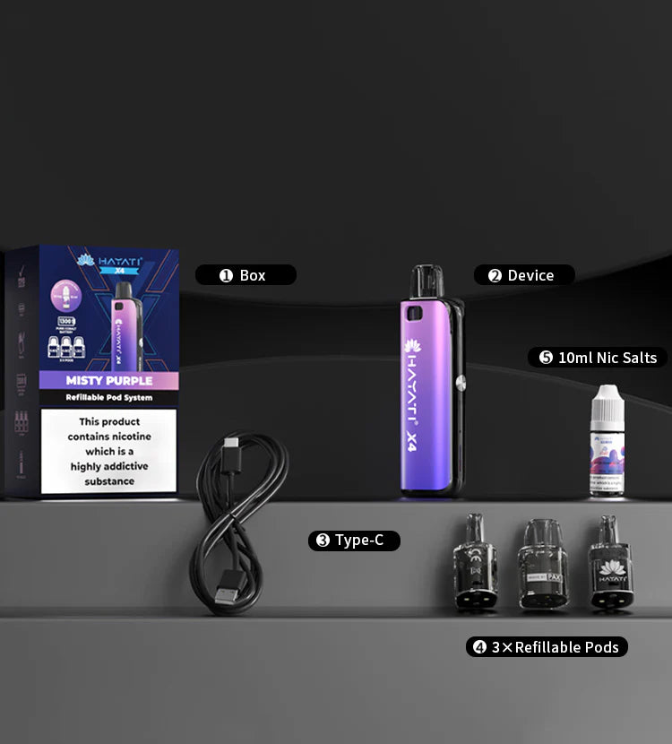 Hayati X4 Refillable Pod System