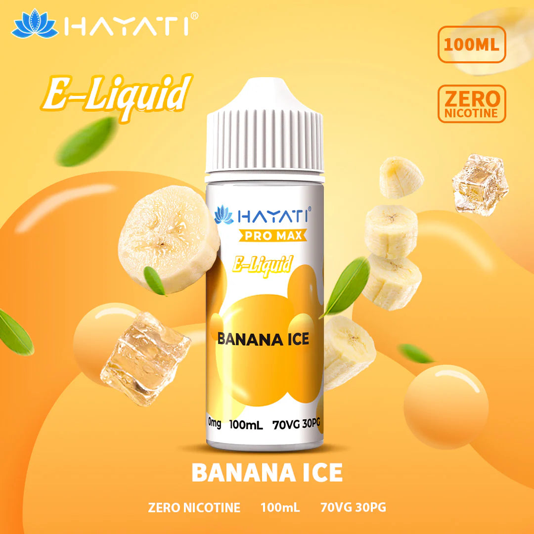 Hayati Pro Max E-Liquid 100ml Shortfill Zero Nicotine