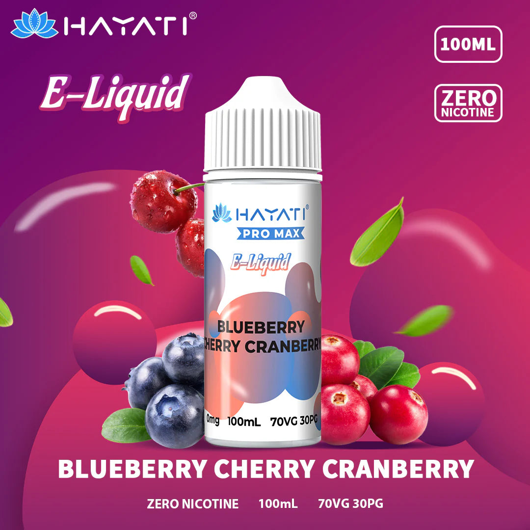 Hayati Pro Max E-Liquid 100ml Shortfill Zero Nicotine
