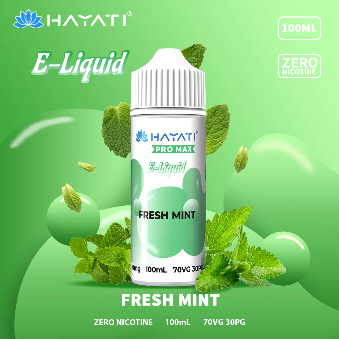 Hayati Pro Max E-Liquid 100ml Shortfill Zero Nicotine