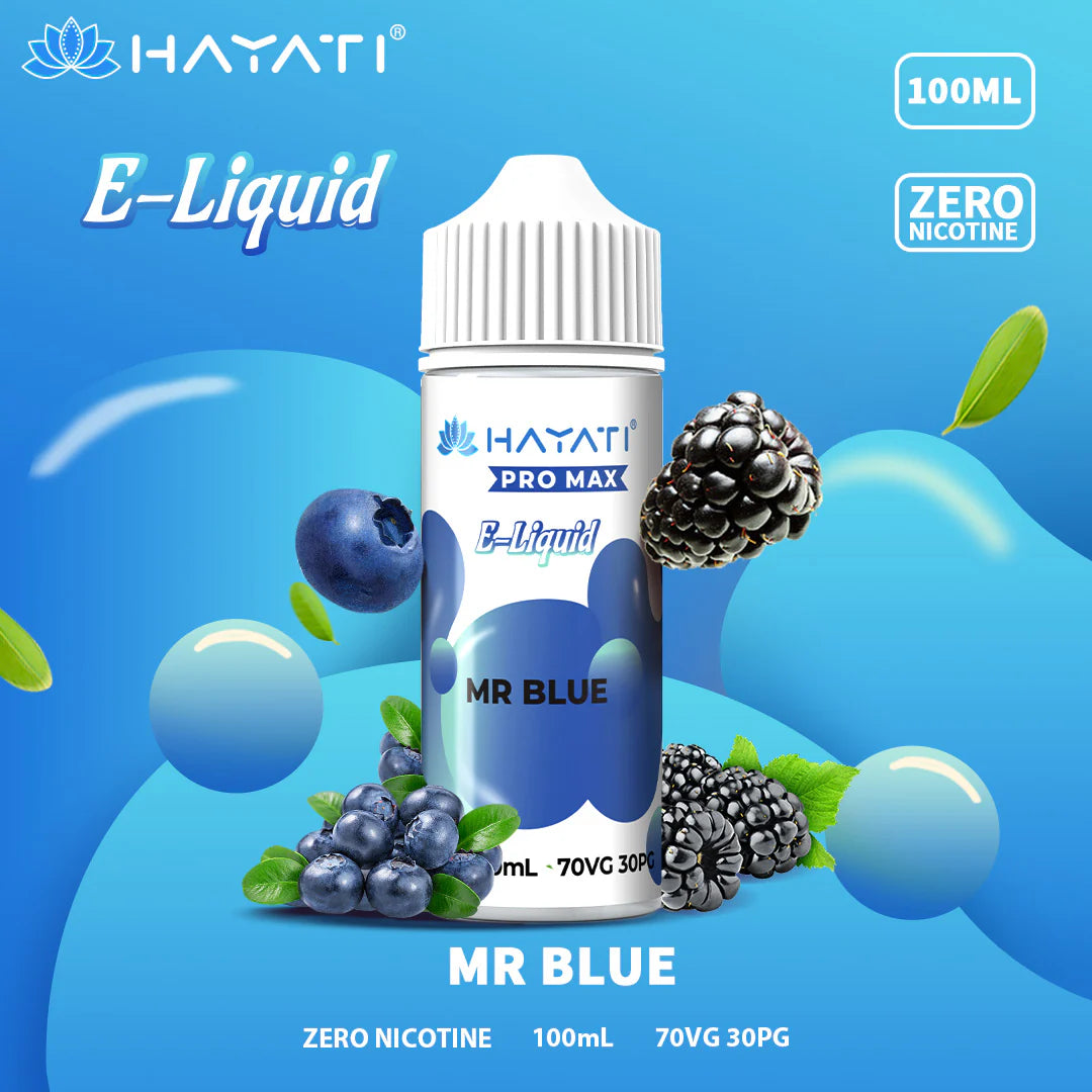 Hayati Pro Max E-Liquid 100ml Shortfill Zero Nicotine
