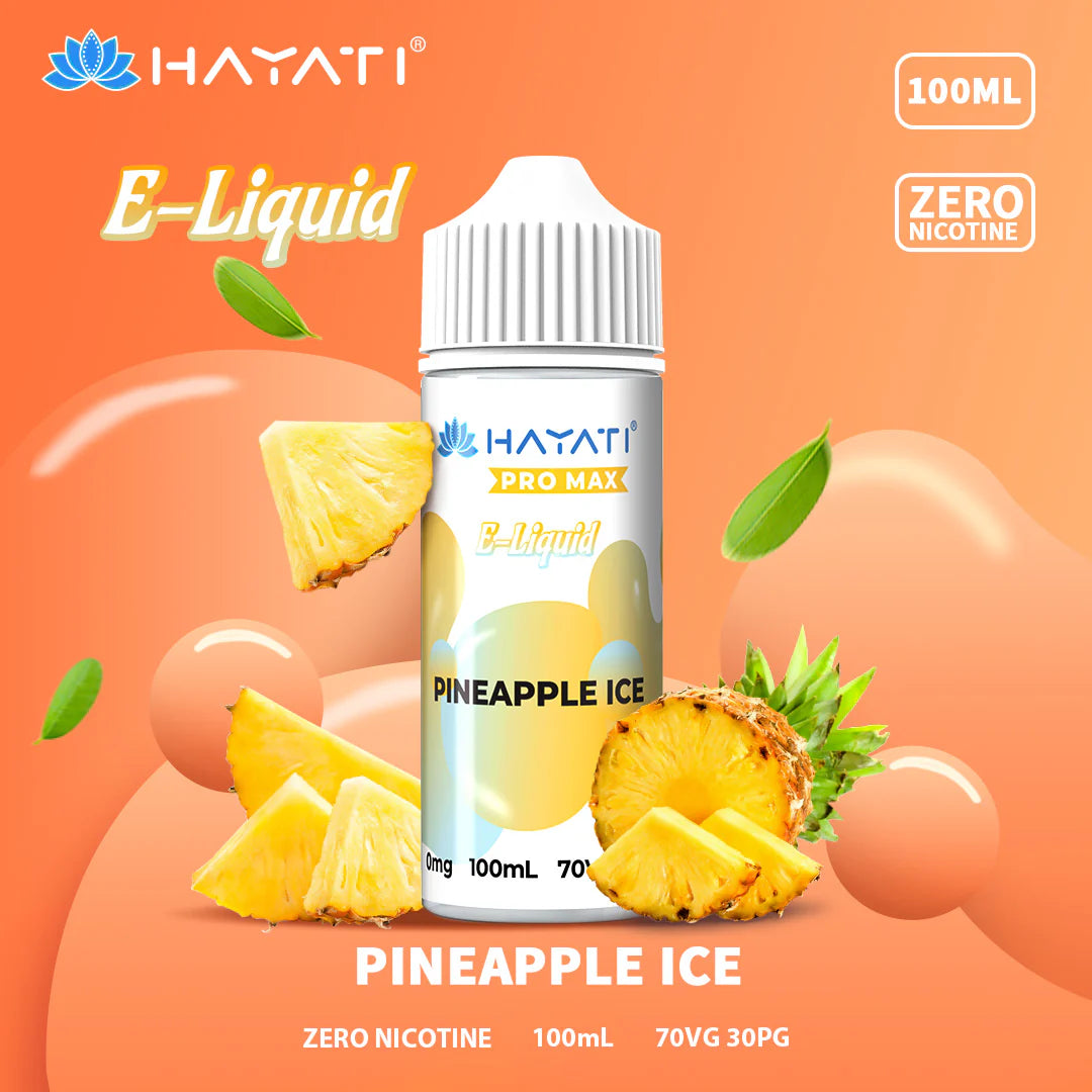 Hayati Pro Max E-Liquid 100ml Shortfill Zero Nicotine