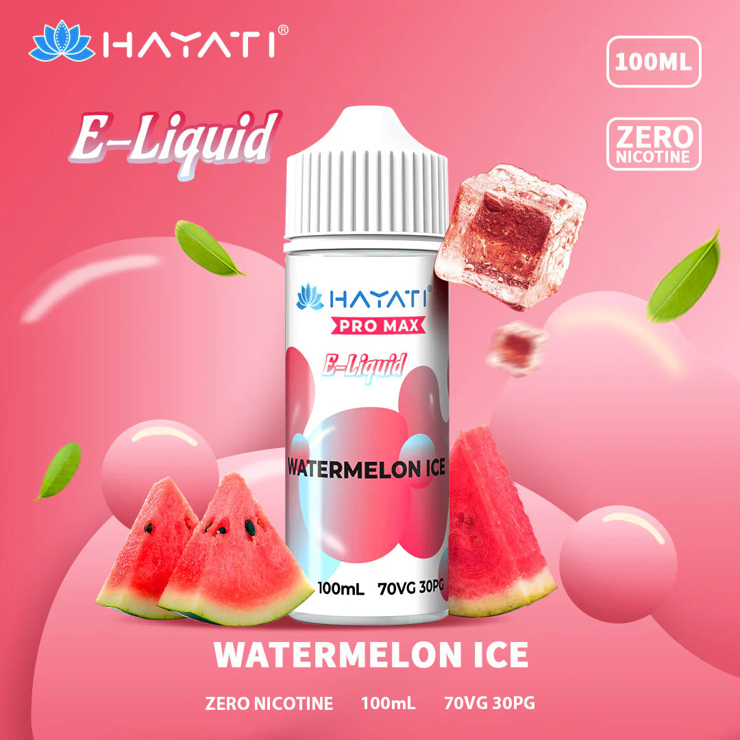 Hayati Pro Max E-Liquid 100ml Shortfill Zero Nicotine