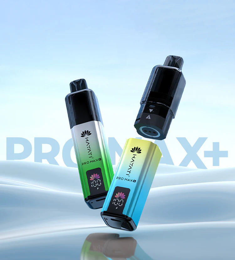 Hayati Pro Max+ 6000 Puffs Rechargeable Vape Pod (Pack of 5)