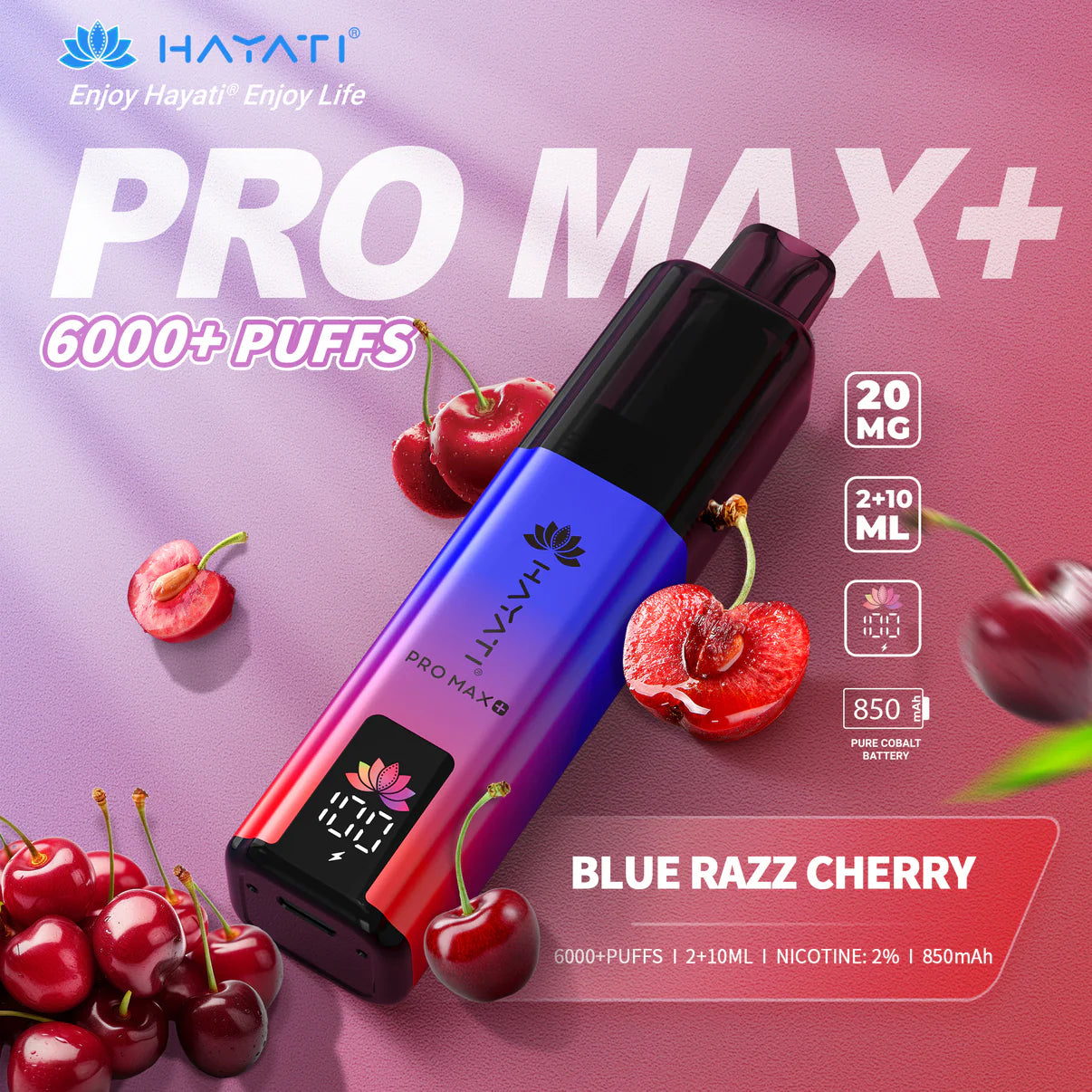 Hayati Pro Max+ 6000 Puffs Rechargeable Vape Pod (Pack of 5)