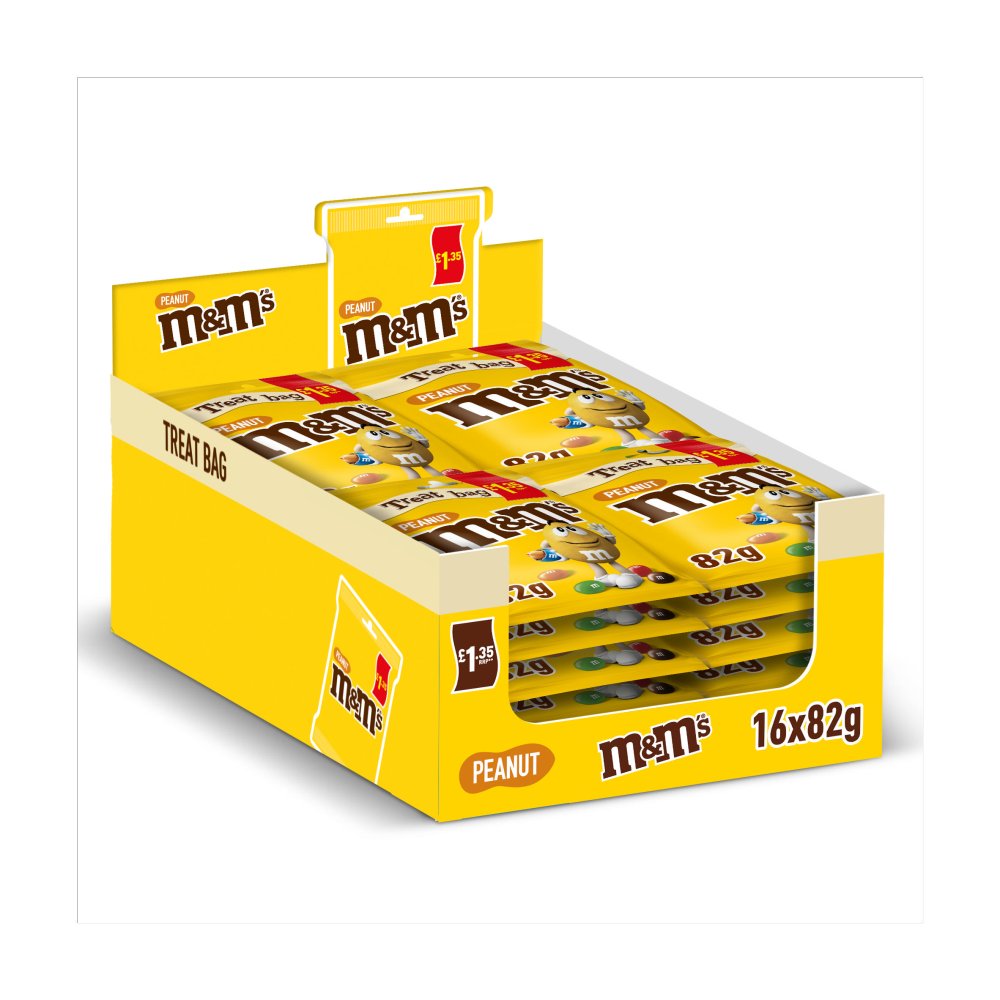 M&M's Chocolate Treat Bag (Full Box of 16)