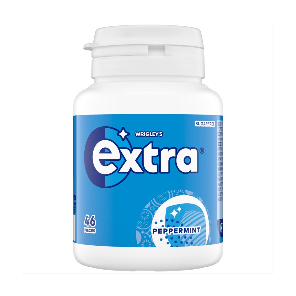 Wrigleys Extra Chewing Gum Sugar Free 46 Pieces 64g (Pack of 6)