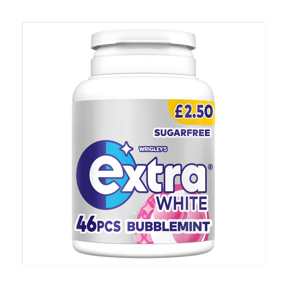 Wrigleys Extra Chewing Gum Sugar Free 46 Pieces 64g (Pack of 6)