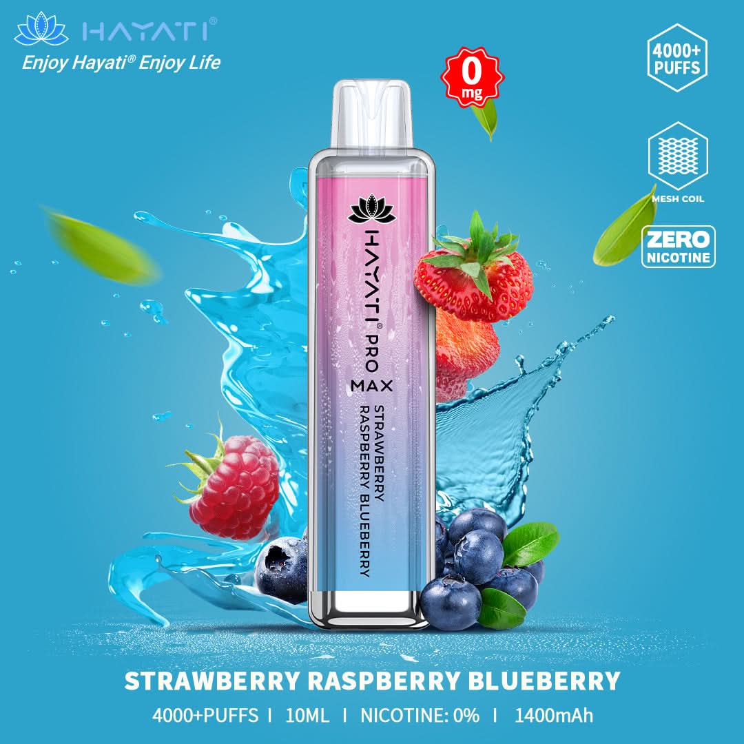 Hayati Pro Max 4000 Disposable Vape Pod Zero Nicotine