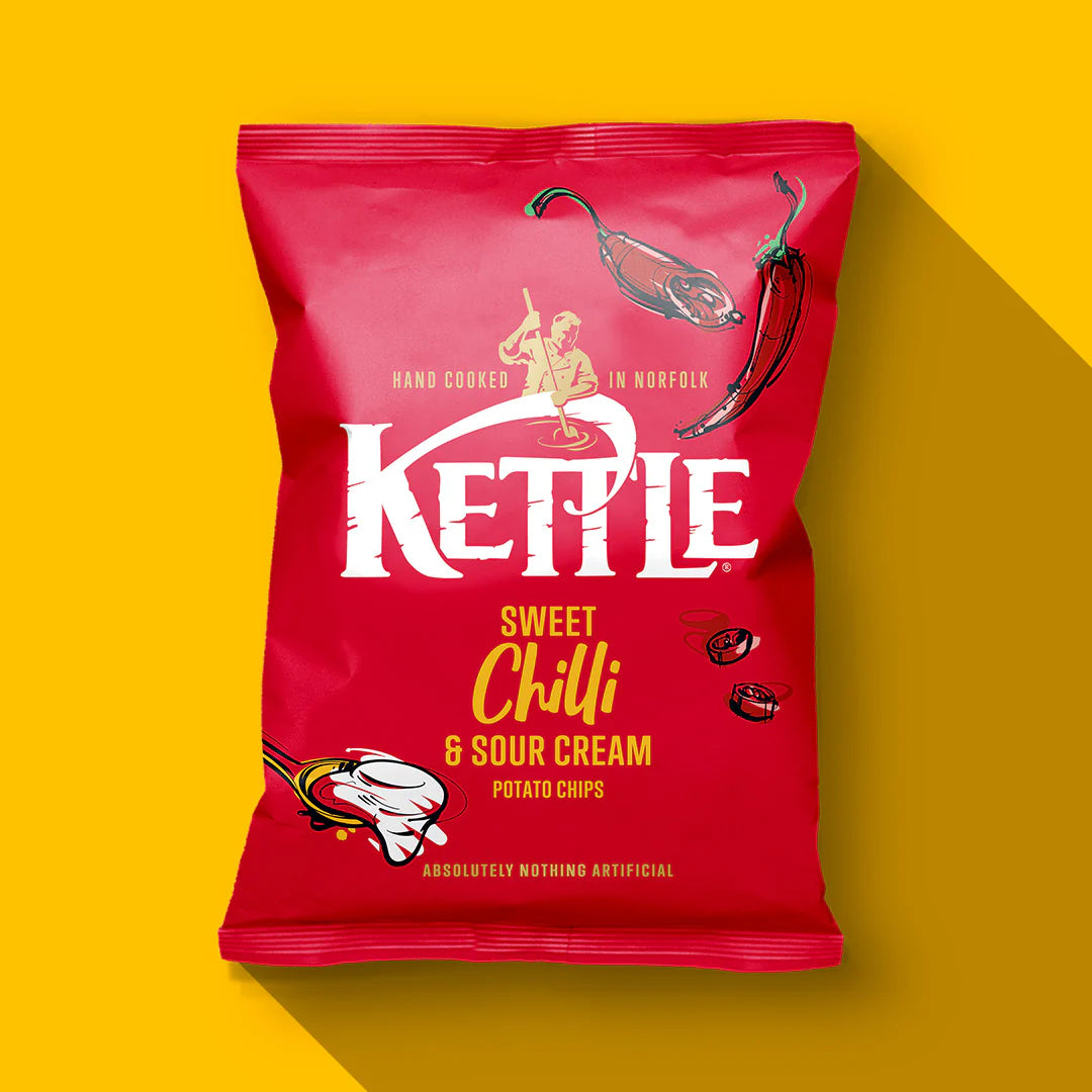 Kettle Handcooked Crisps 80g (Full Box of 12)