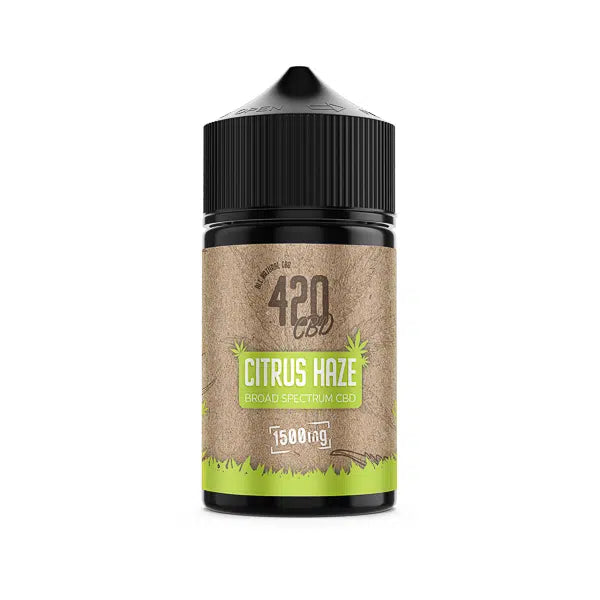 420 CBD Broad Spectrum CBD 1500mg Vape Liquid 60/40
