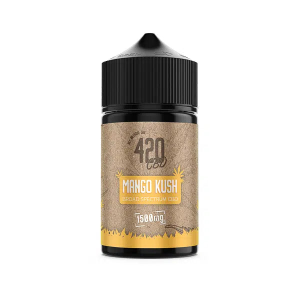 420 CBD Broad Spectrum CBD 1500mg Vape Liquid 60/40