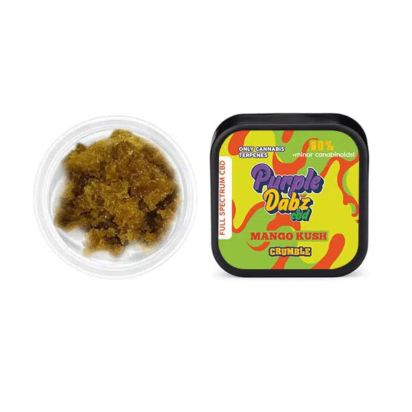 Purple Dabz 1000mg CBD Crumble 1g