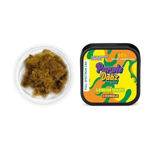 Purple Dabz 1000mg CBD Crumble 1g