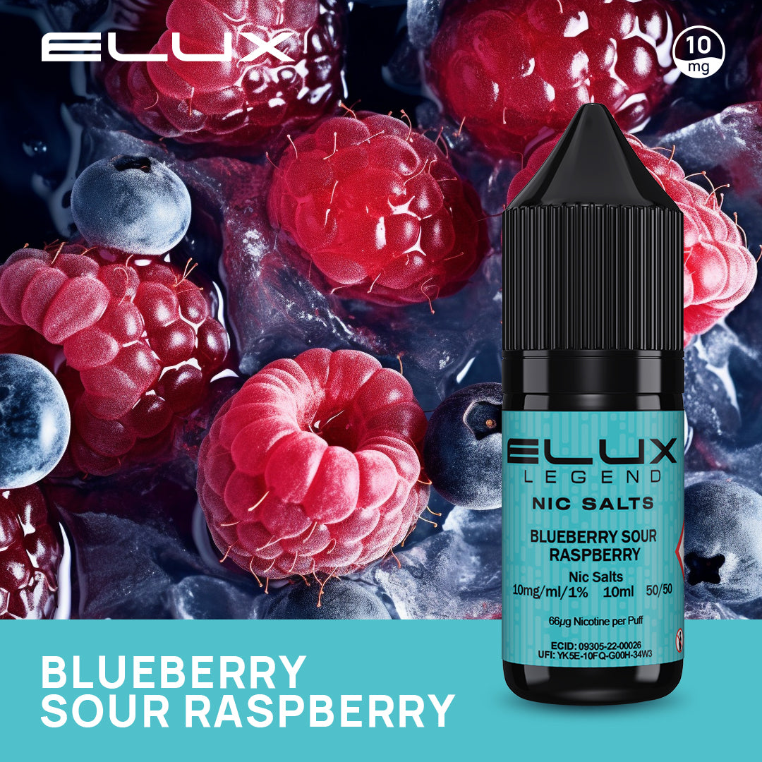 Elux Legend 10ml Nic Salts 20mg (Pack of 10)