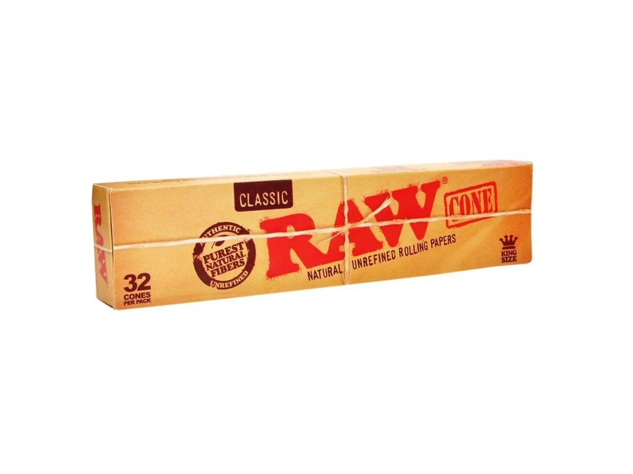 Raw King Size Pre Rolled Cones 32pc