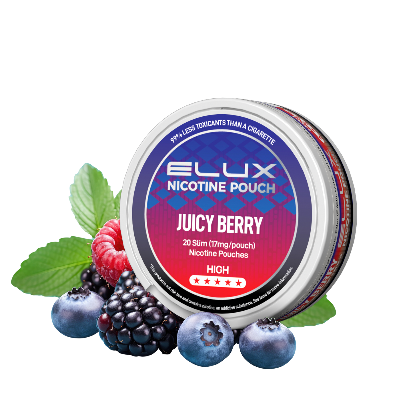 Elux Nicotine Pouches Nicopods Snus 50mg Max Strength Various Flavours (Pack of 10)