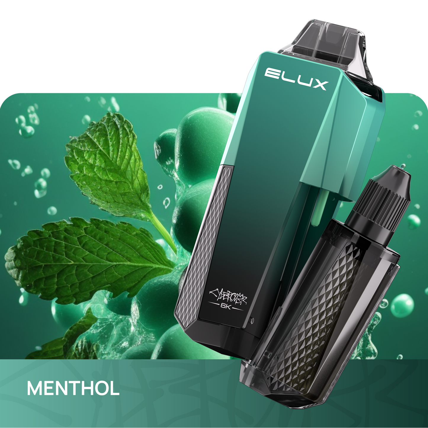 Elux Cyberover 6000 Puff Rechargeable Vape (Pack of 10)