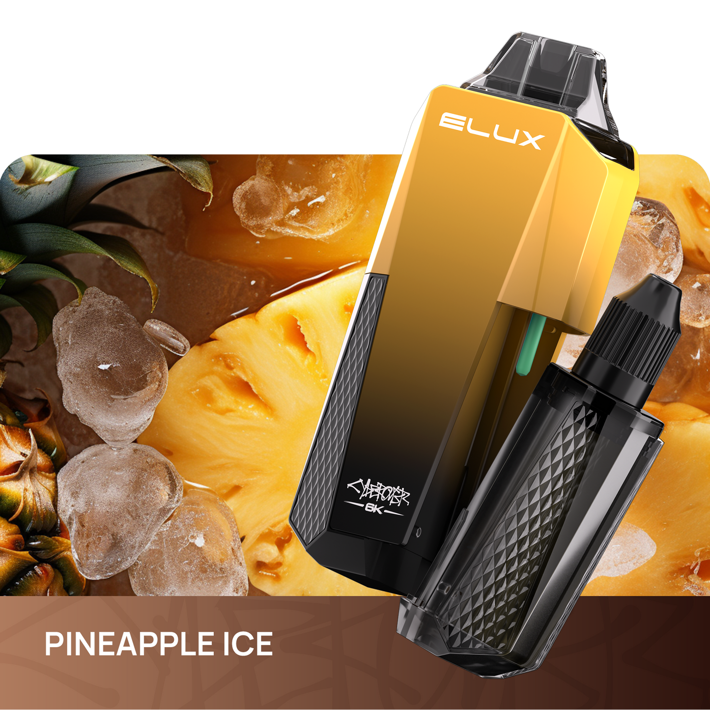 Elux Cyberover 6000 Puff Rechargeable Vape (Pack of 10)