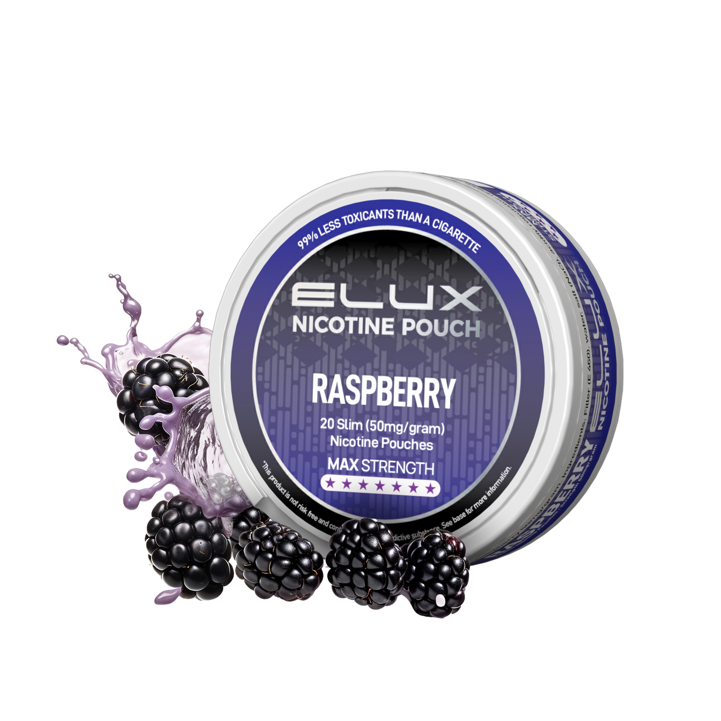 Elux Nicotine Pouches Nicopods Snus 50mg Max Strength Various Flavours (Pack of 10)