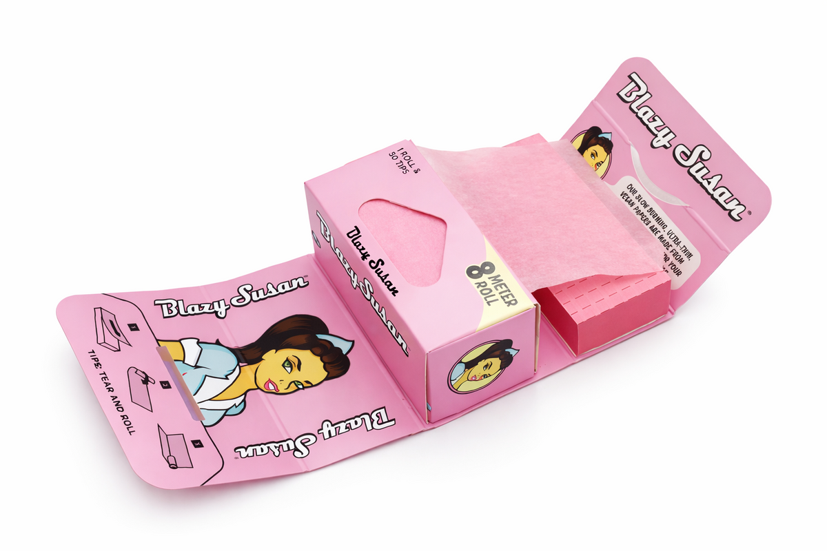 Blazy Susan High Roller Kit single pack shown in pink branded packaging on a pure white background.
