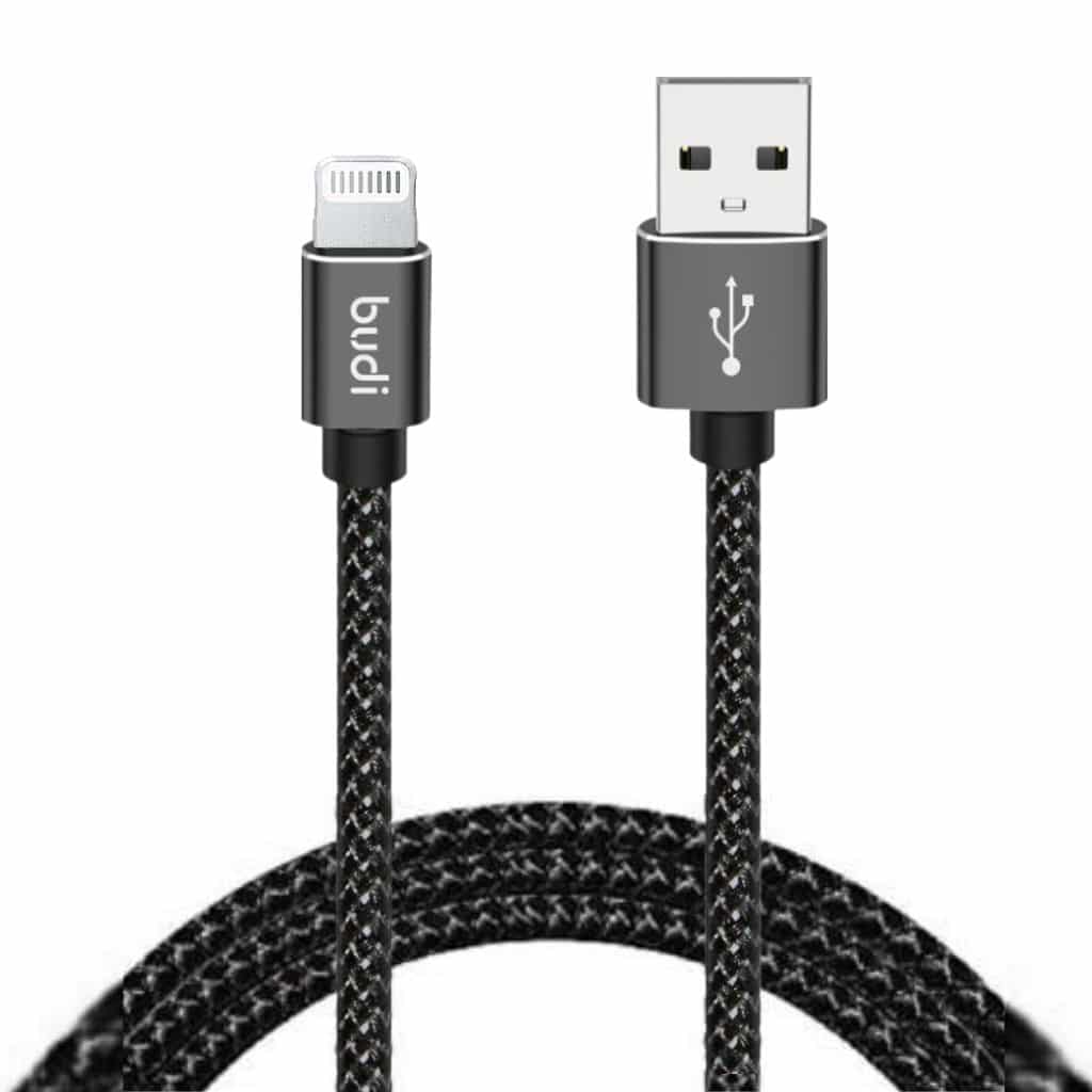 Budi USB to Lightning Charging Sync Cable