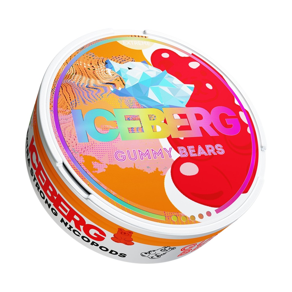 Iceberg Nicopods Nicotine Pouches Snus (Pack of 10)