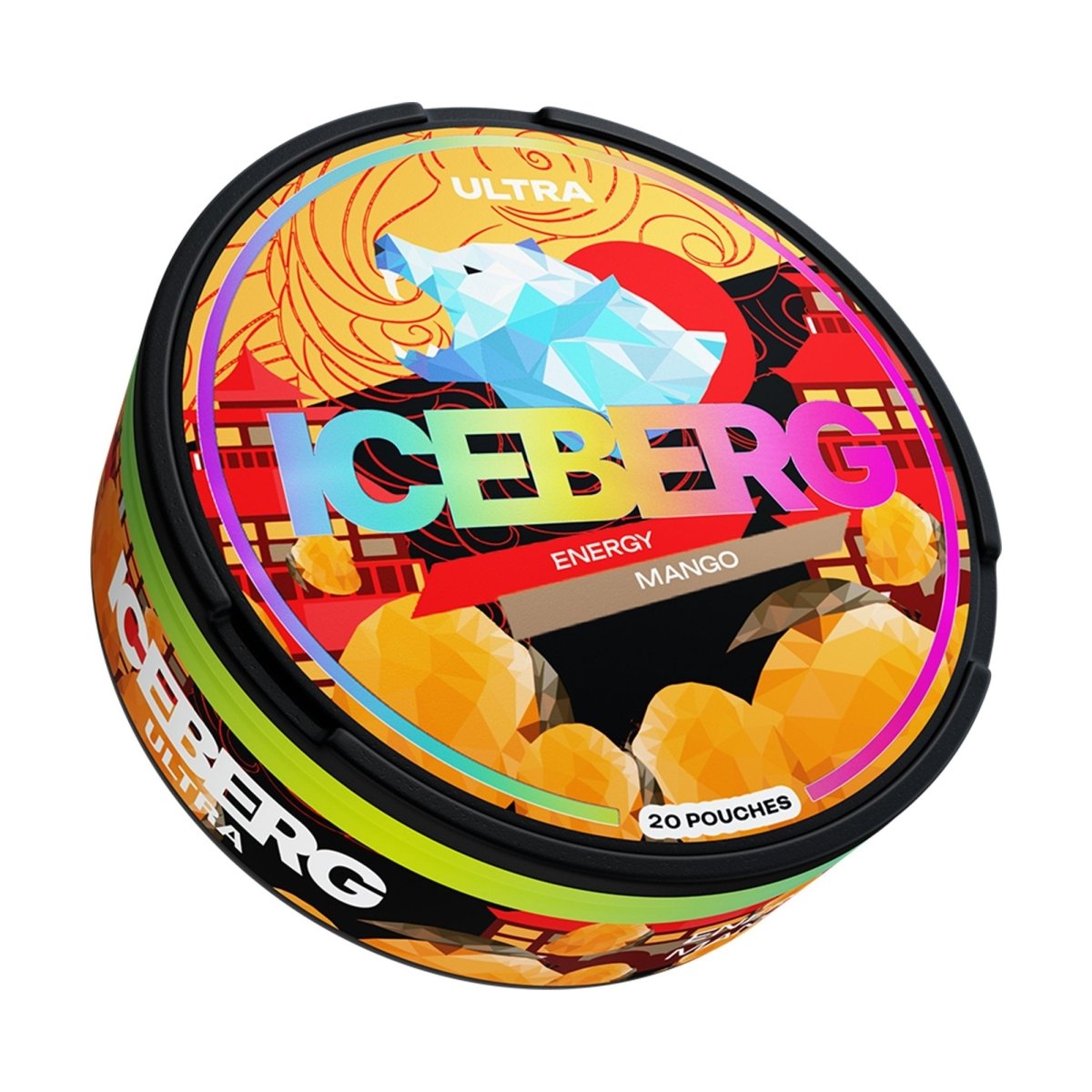Iceberg Nicopods Nicotine Pouches Snus (Pack of 10)