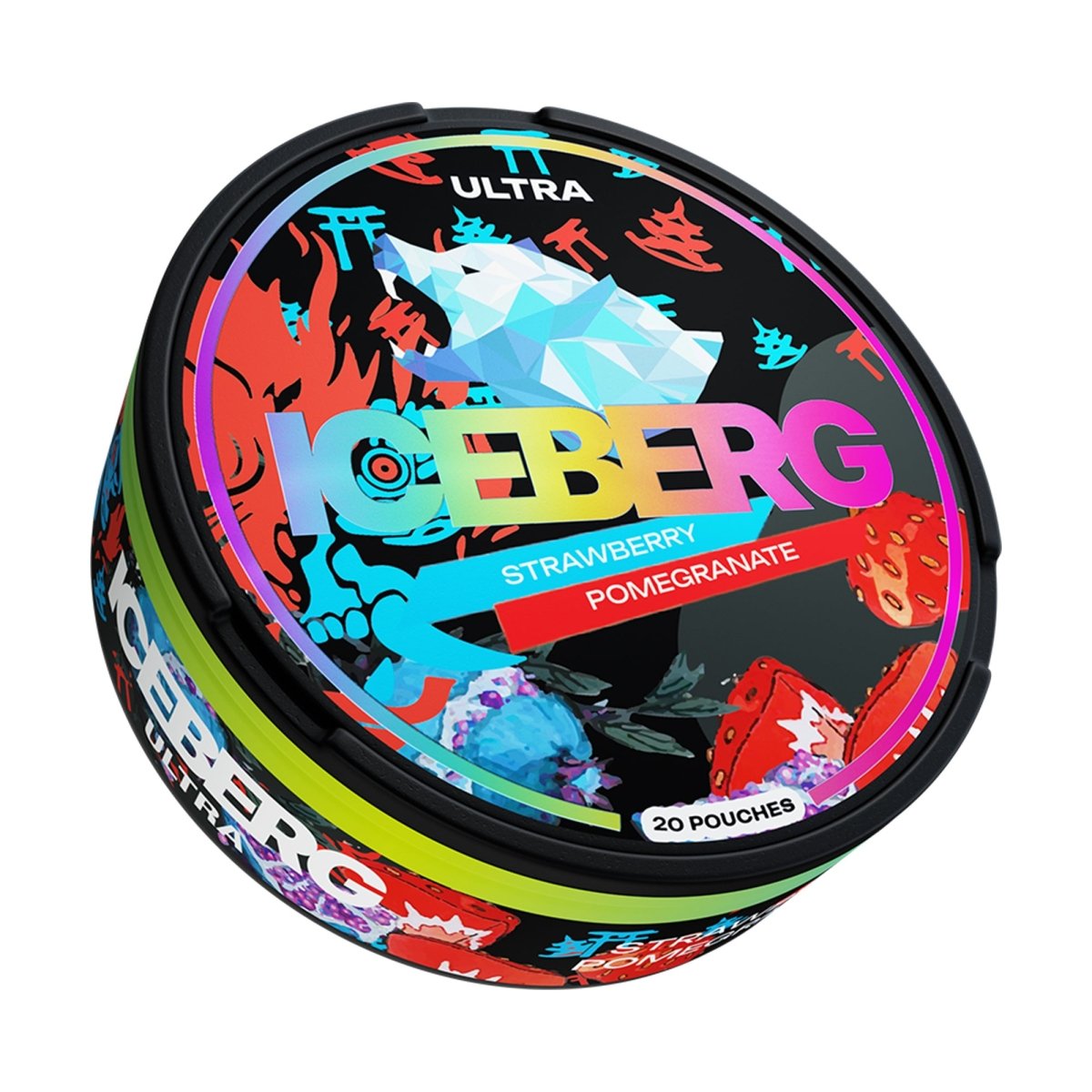 Iceberg Nicopods Nicotine Pouches Snus (Pack of 10)