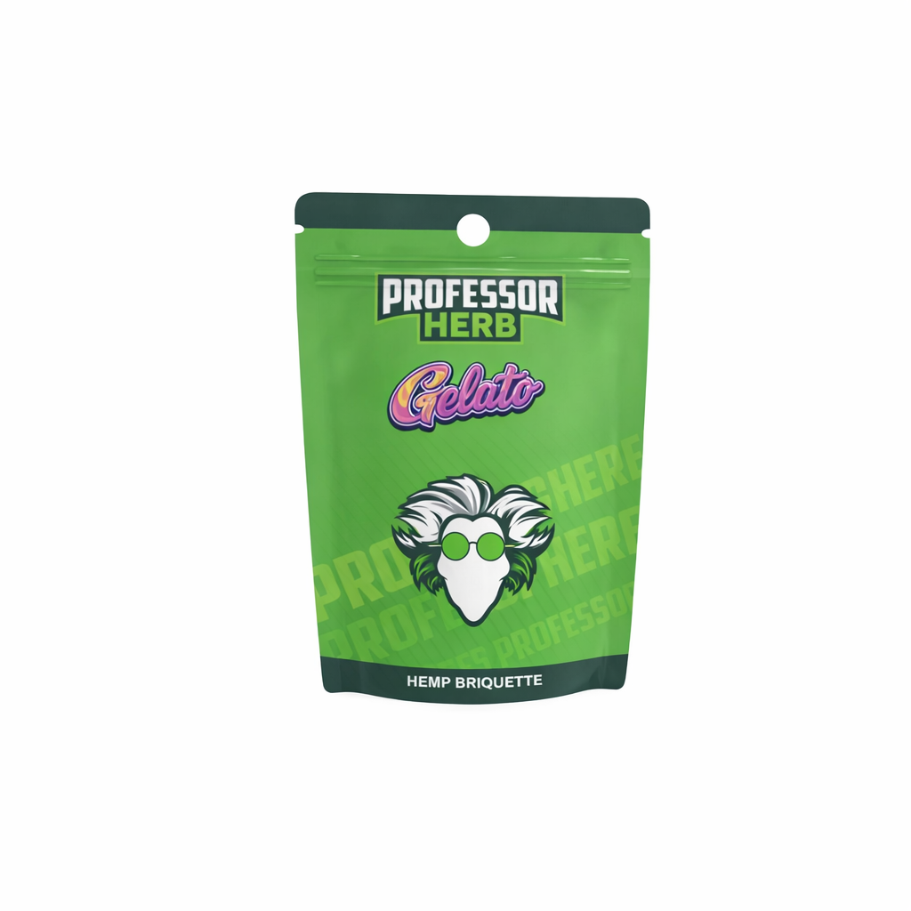 Professor Herb Hemp Briquette – Natural 3.5g Botanical Material