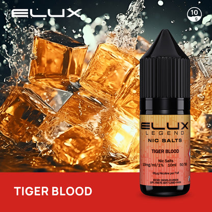 Elux Legend 10ml Nic Salts 20mg