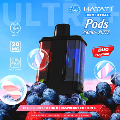 Hayati Pro Ultra+ 25k Prefilled Pods Pack of 5