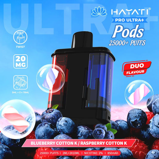 Hayati Pro Ultra+ 25k Prefilled Pods Pack of 5