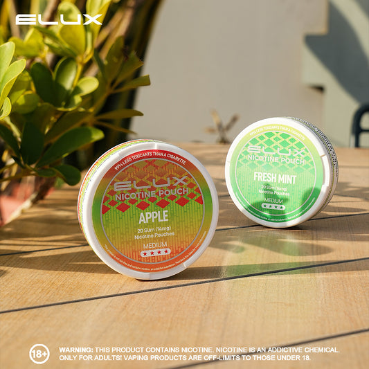 Elux Nicotine Pouches Nicopods Snus 50mg Max Strength