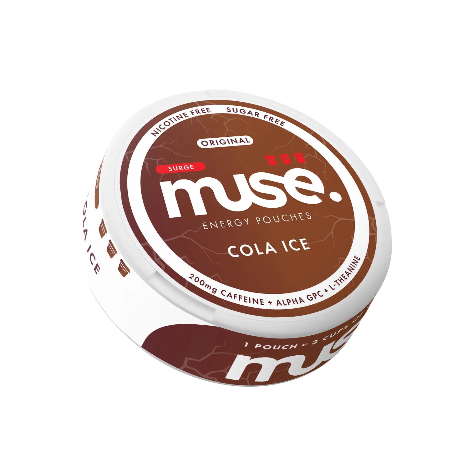 Muse Energy Pouches (200mg surge) Various Flavours