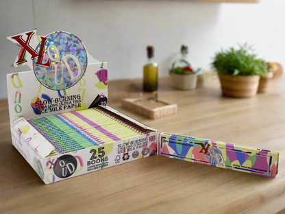 Loud Ldn XLoud Extra Long Slow Burning Rice Rolling Papers x 1 Booklet