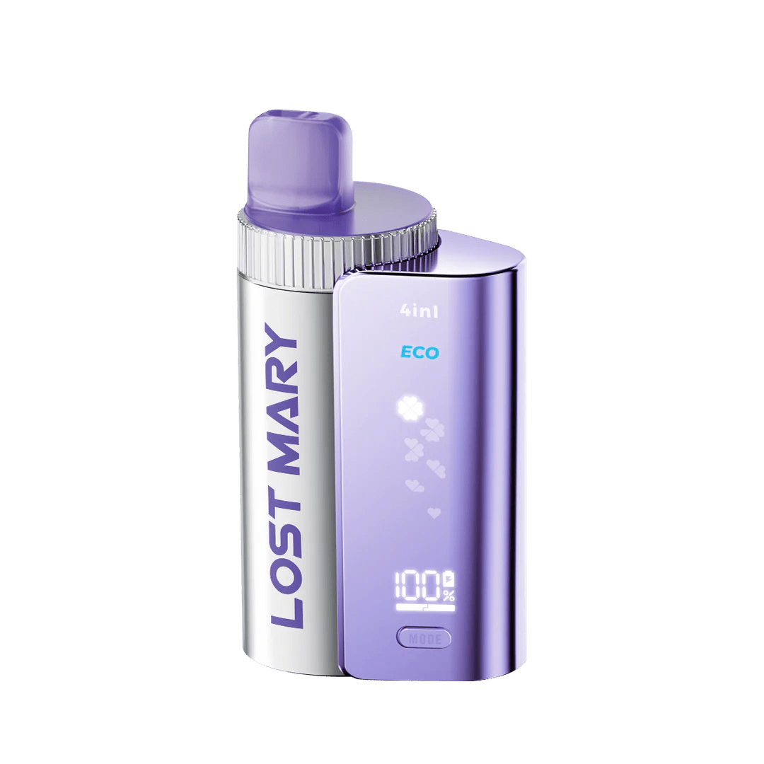 Lost Mary 3200 Puffs 4 in 1 Pre-filled Pod Vape Kit - (BOX OF 5)