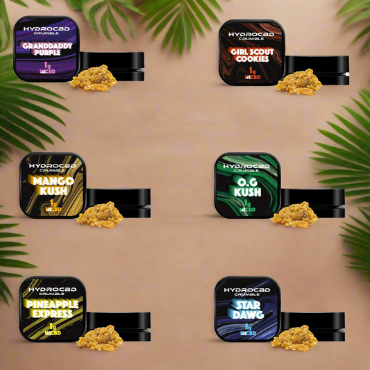 HydroCBD Crumble 1 Gram 80% H4CBD
