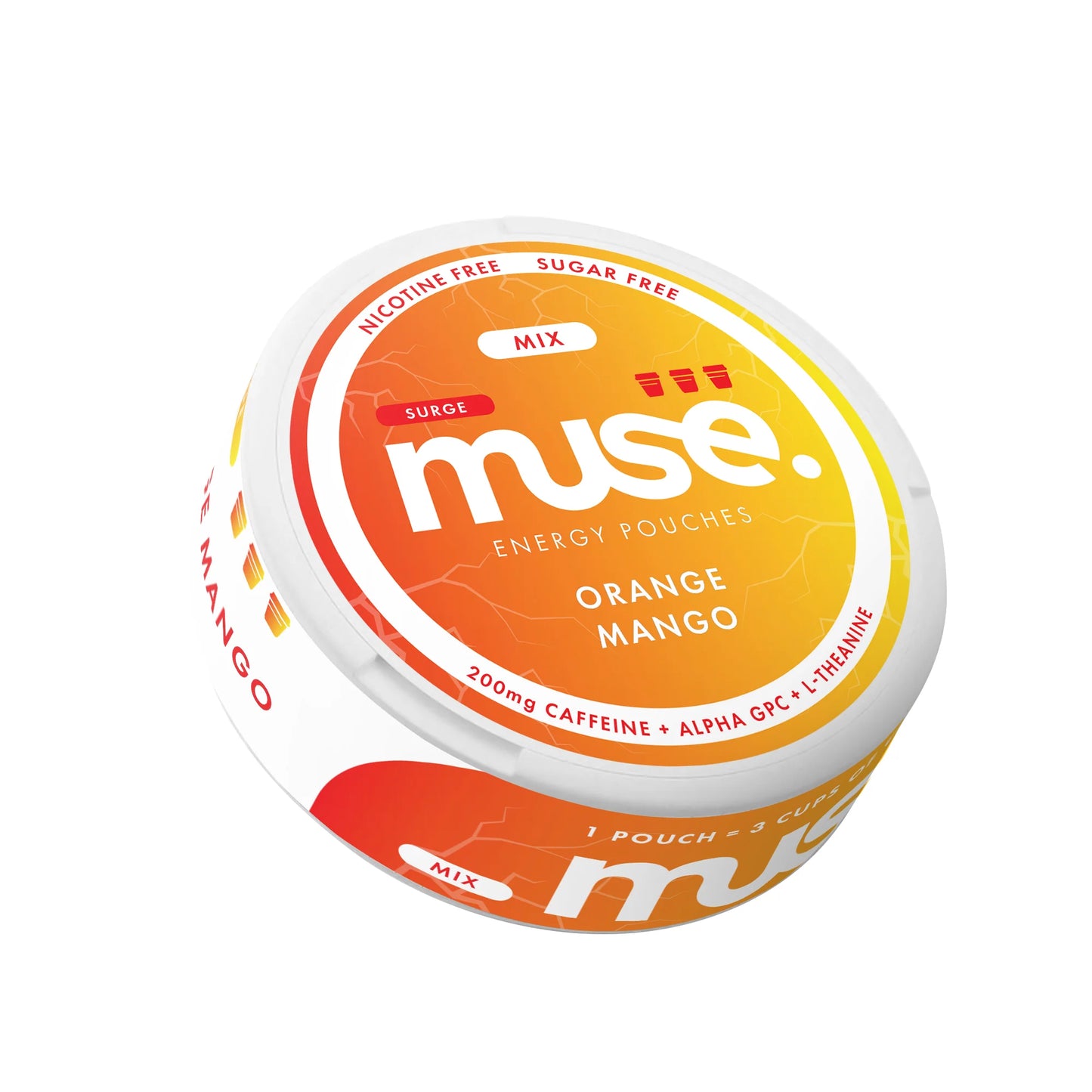 Muse Energy Pouches (200mg surge) Various Flavours