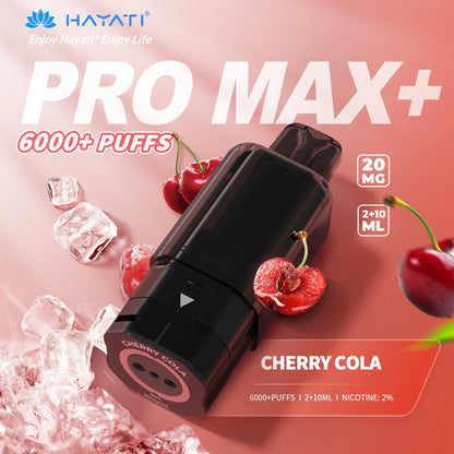 Hayati Pro Max+ 6000 Prefilled Pods Pack of 5