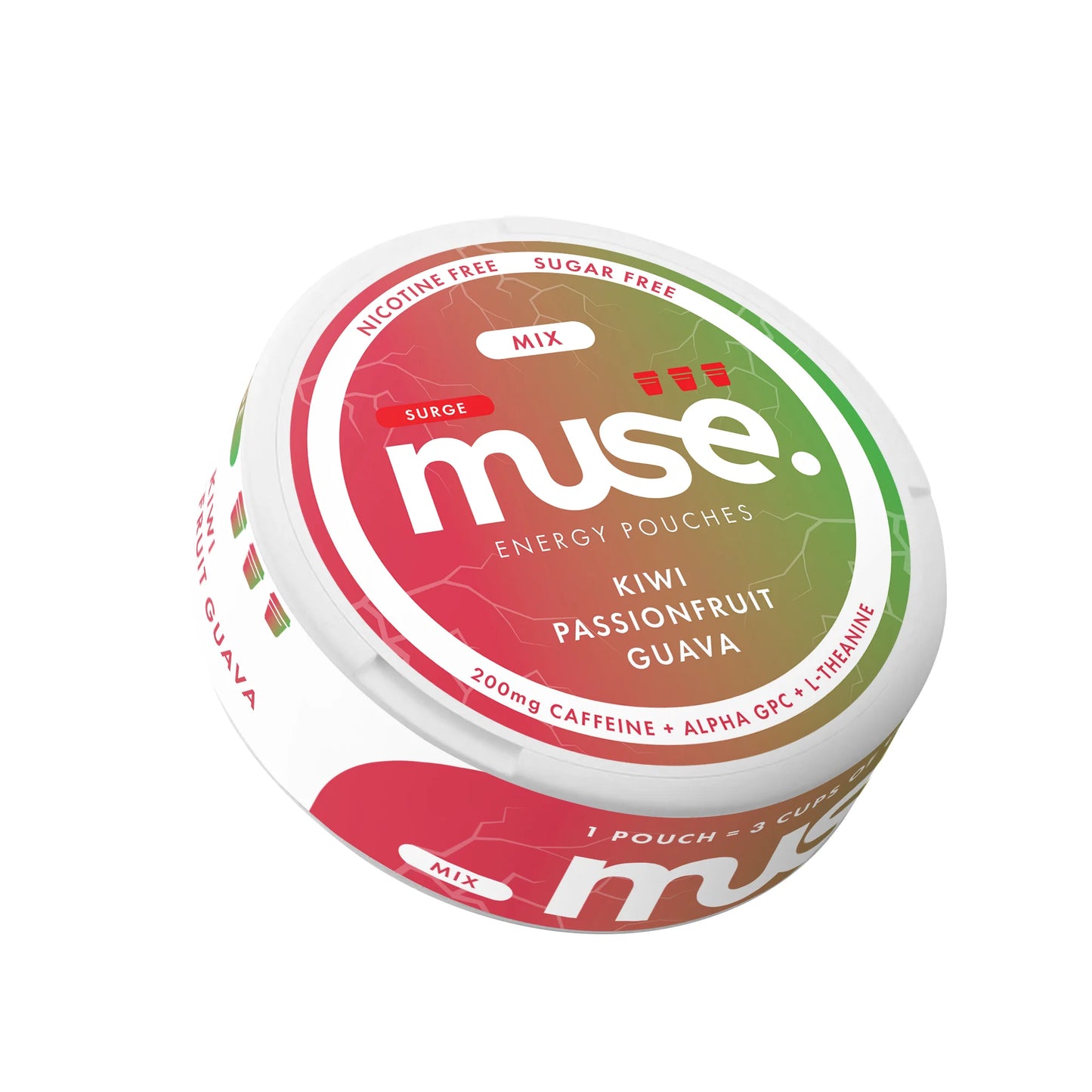 Muse Energy Pouches (200mg surge) Various Flavours
