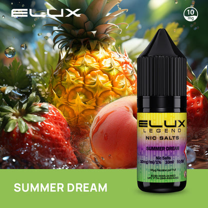 Elux Legend 10ml Nic Salts 20mg