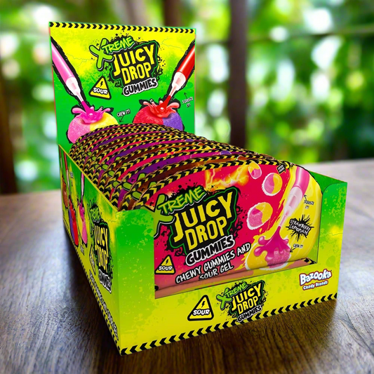 XTreme Juicy Drop Chewy Gummies & Sour Gel x 1 Packet
