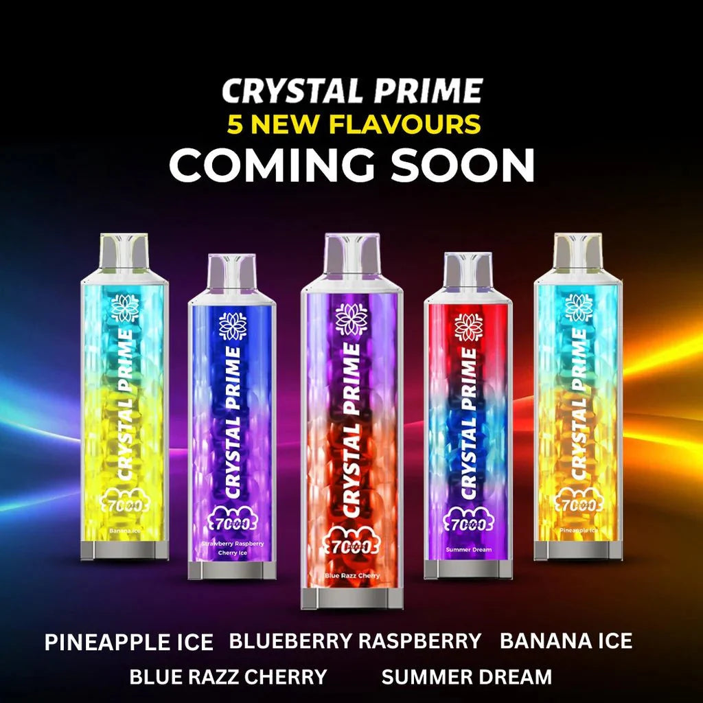 3D Crystal Prime 7000 Disposable Vape Pod (BOX OF 10)