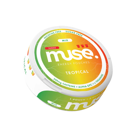Muse Energy Pouches (200mg surge) Various Flavours