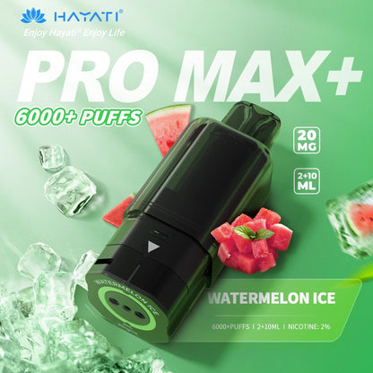 Hayati Pro Max+ 6000 Prefilled Pods Pack of 5