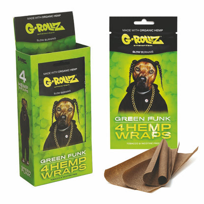G Rollz Organic Wraps Slow Burning 4 In 1 Pack Various Flavours